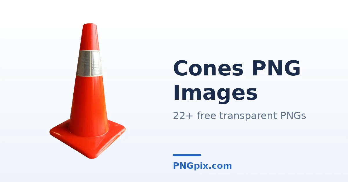 Cones PNG images