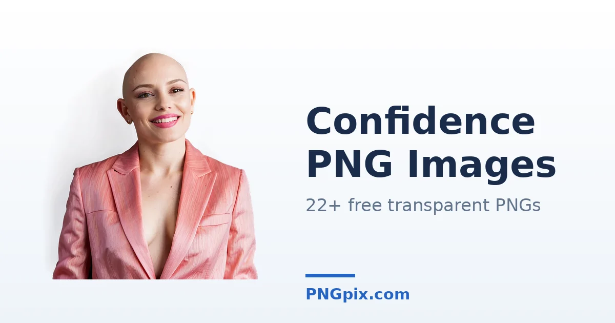 Confidence PNG images