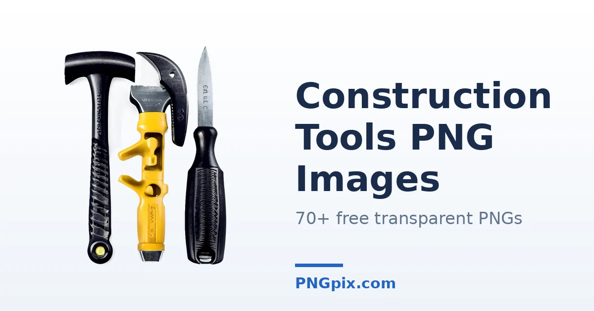 Construction Tools PNG images