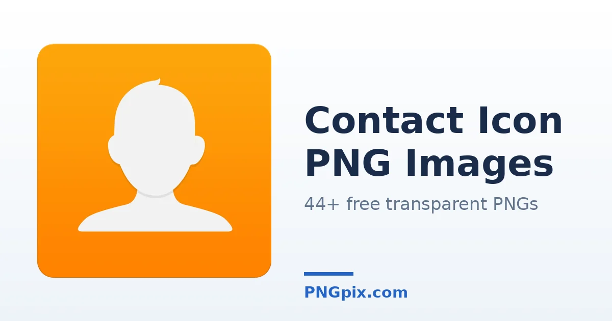 Contact Icon PNG images