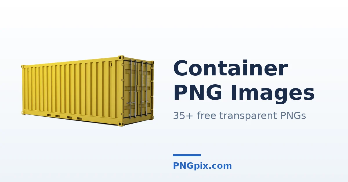 Container PNG images