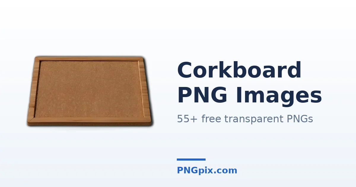 Corkboard PNG images