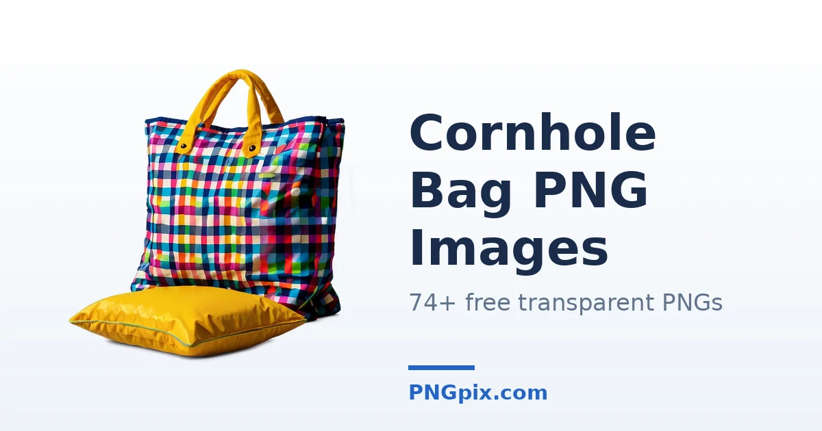 Cornhole Bag PNG images