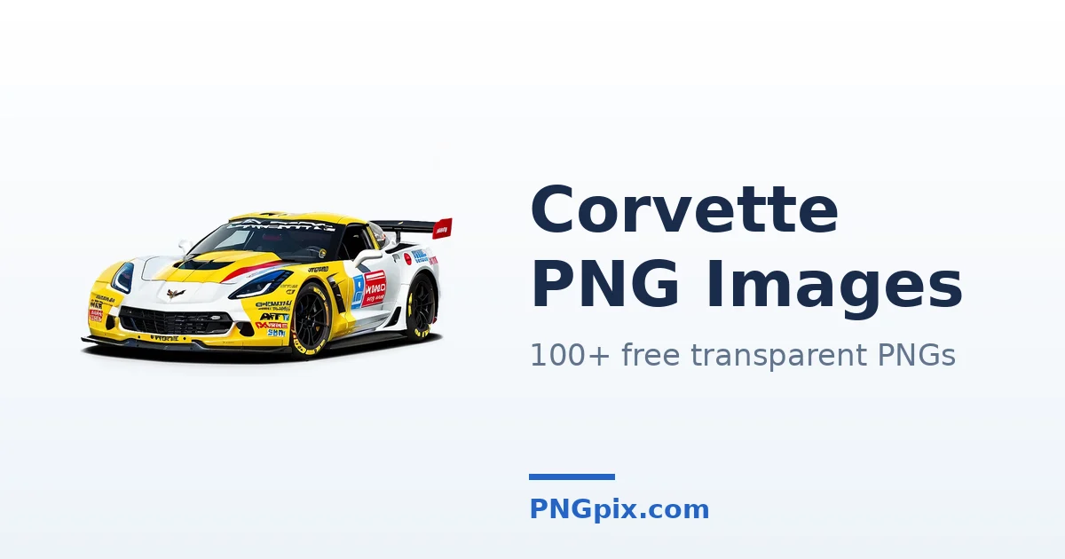 Corvette PNG images