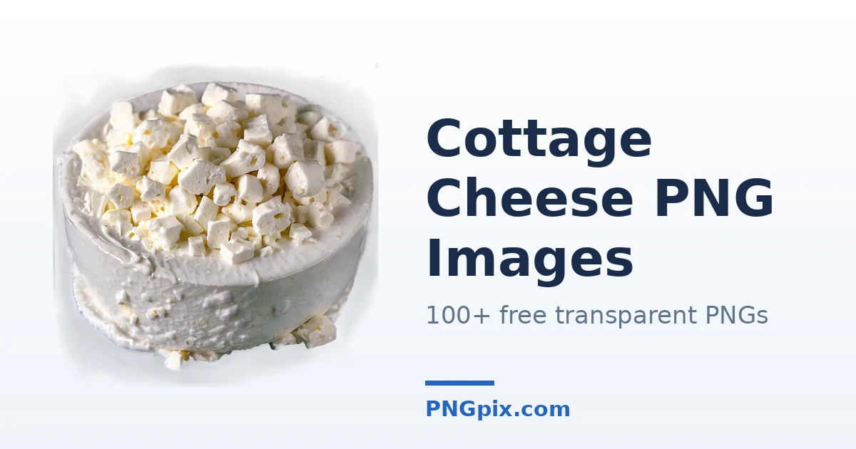 Cottage Cheese PNG images