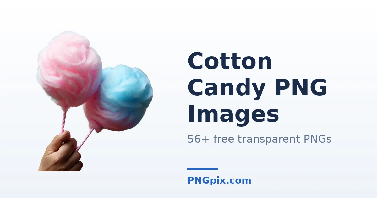 Cotton Candy PNG images