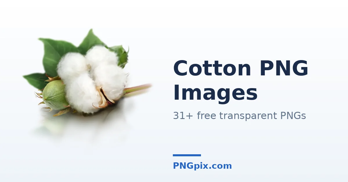 Cotton PNG images