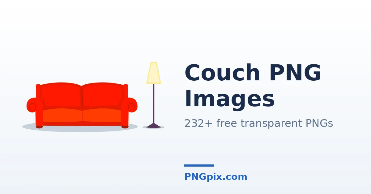 Couch PNG images