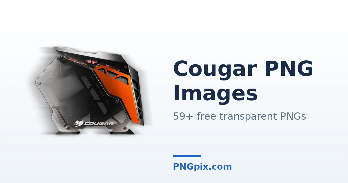 Cougar PNG images
