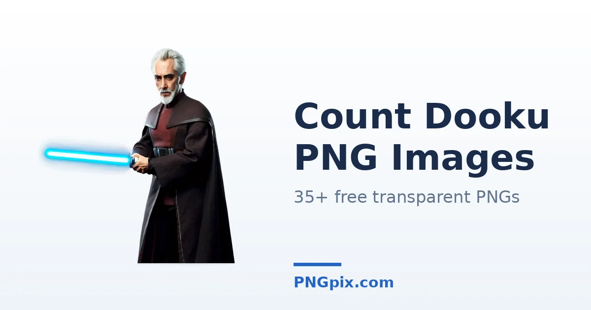 Count Dooku PNG images