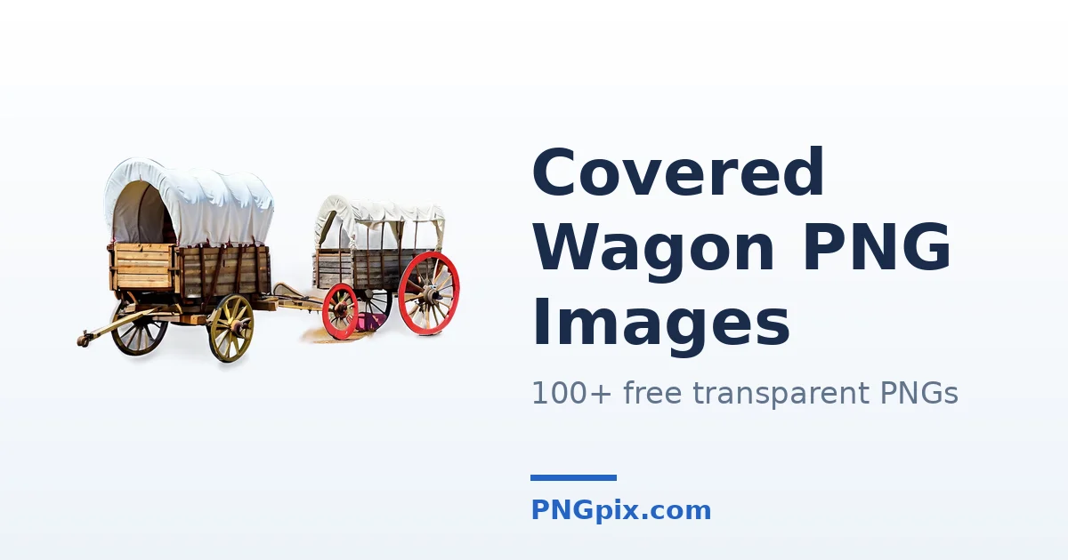 Covered Wagon PNG images