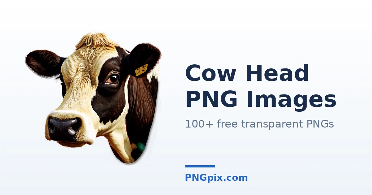 Cow Head PNG images