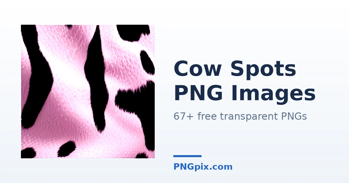 Cow Spots PNG images