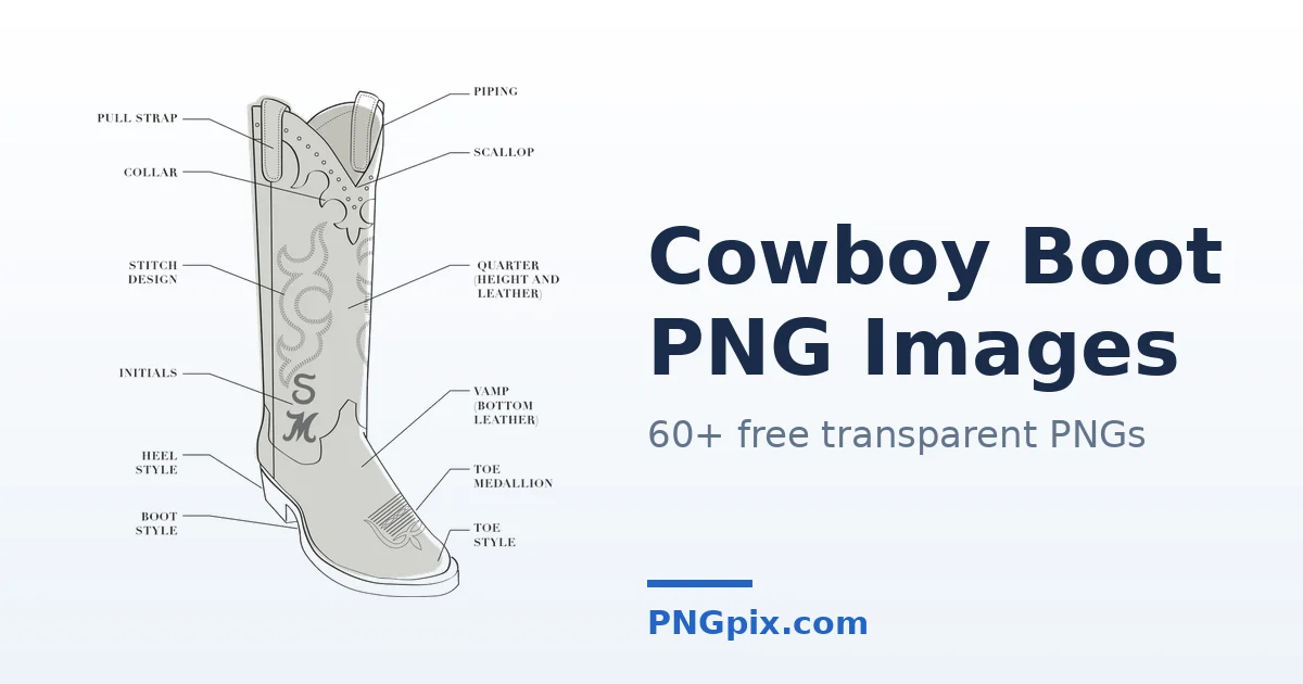 Cowboy Boot PNG images