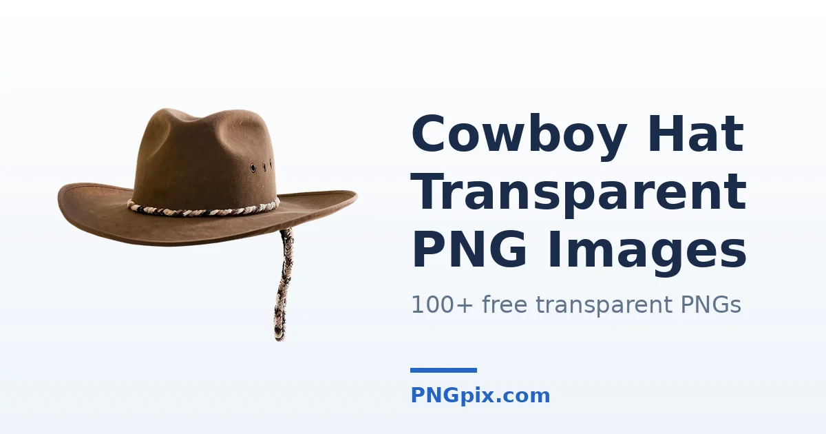 Cowboy Hat Transparent PNG images