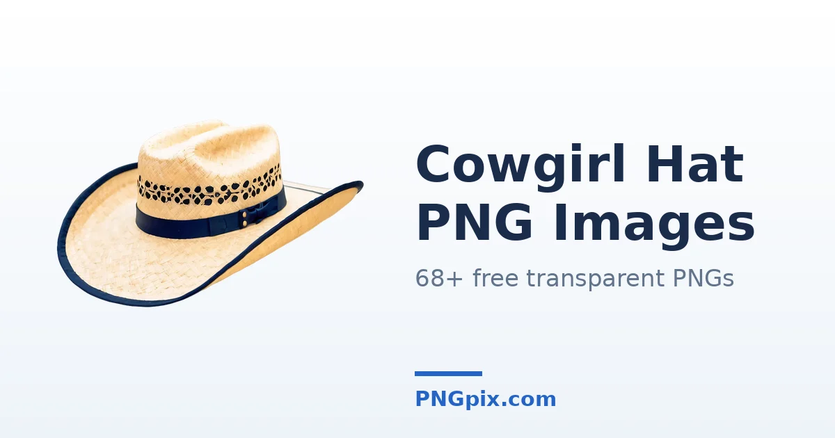 Cowgirl Hat PNG images