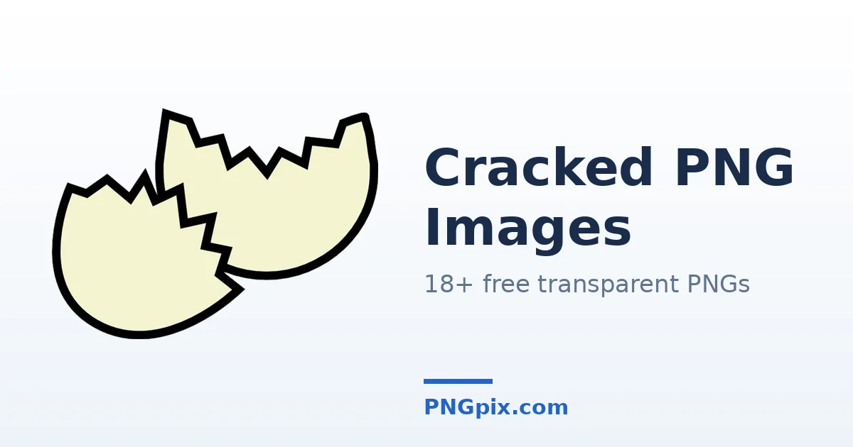 Cracked PNG images