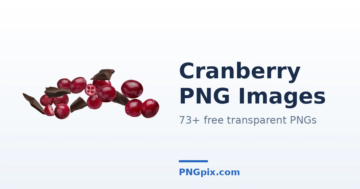 Cranberry PNG images