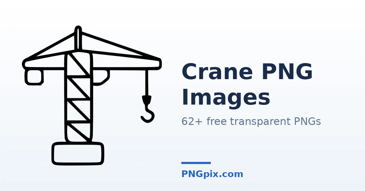 Crane PNG images
