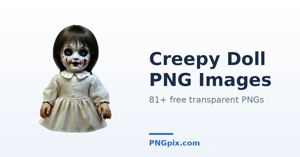 Creepy Doll PNG images