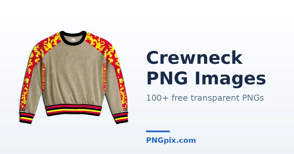 Crewneck PNG images