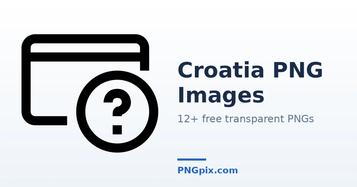 Croatia PNG images