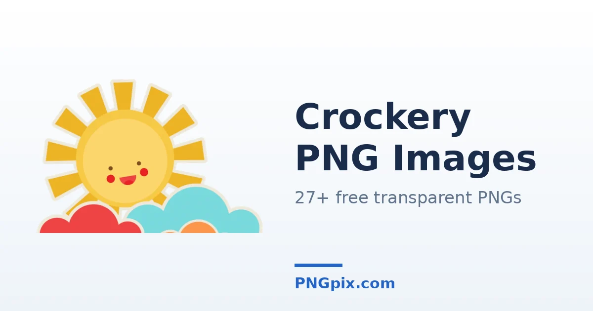 Crockery PNG images