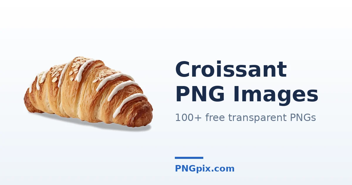 Croissant PNG images
