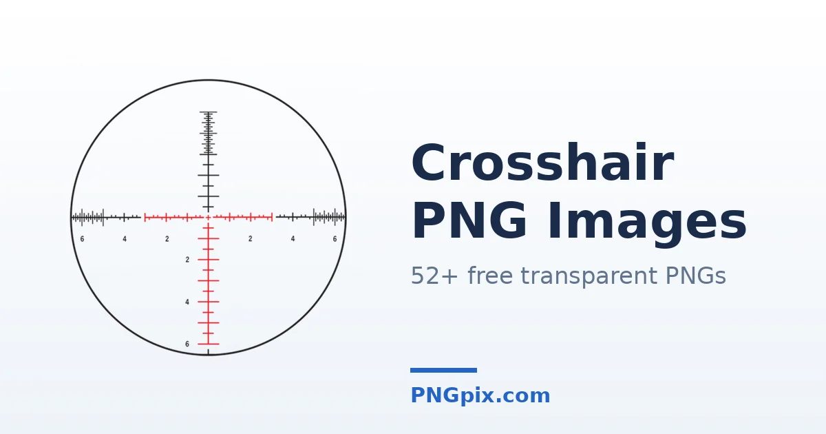 Crosshair PNG images