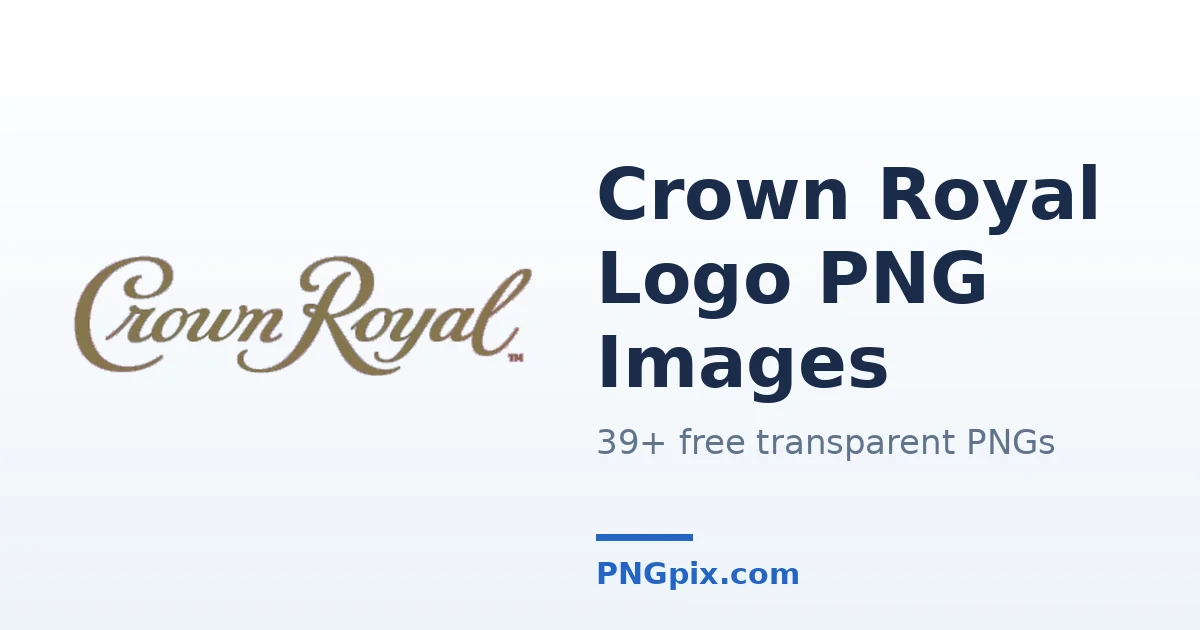 Crown Royal Logo PNG images