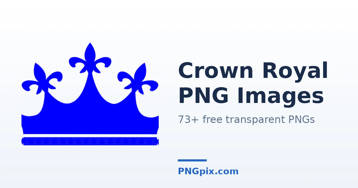 Crown Royal PNG images
