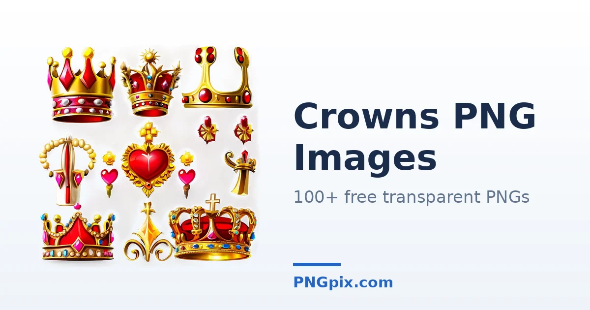 Crowns PNG images
