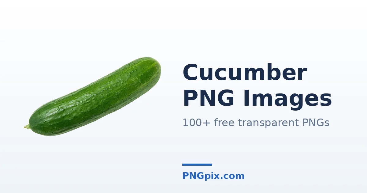 Cucumber PNG images