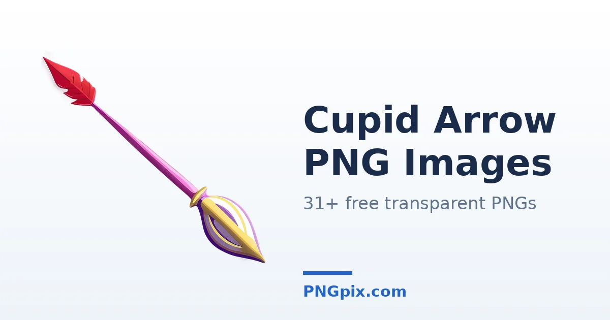Cupid Arrow PNG images