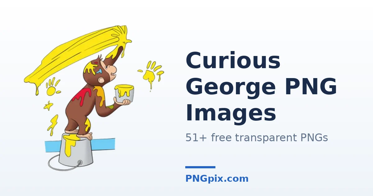 Curious George PNG images