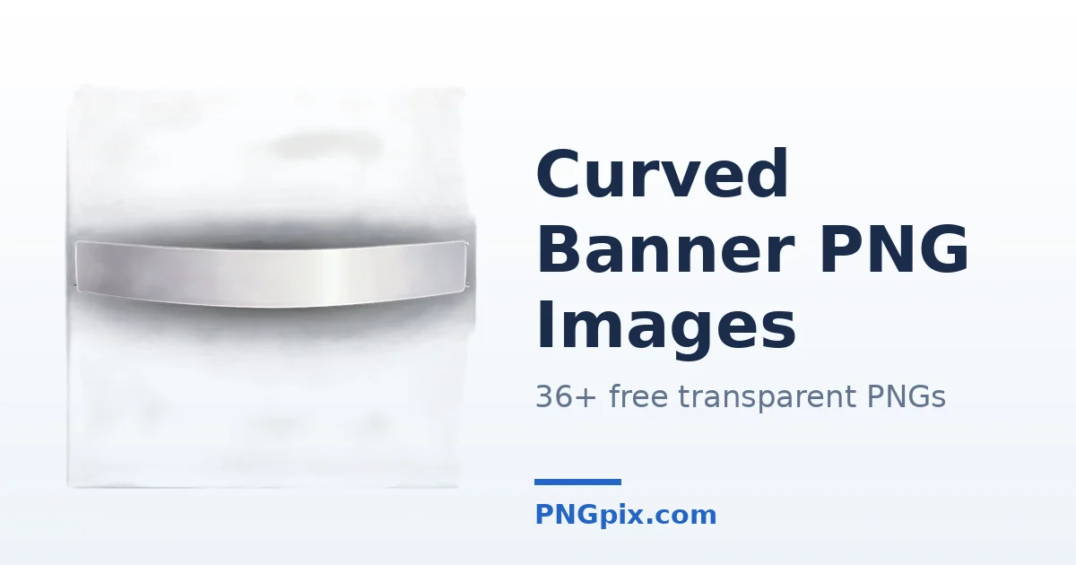Curved Banner PNG images