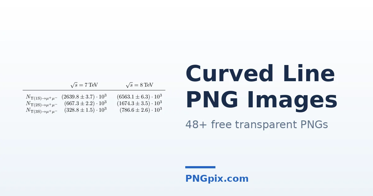 Curved Line PNG images