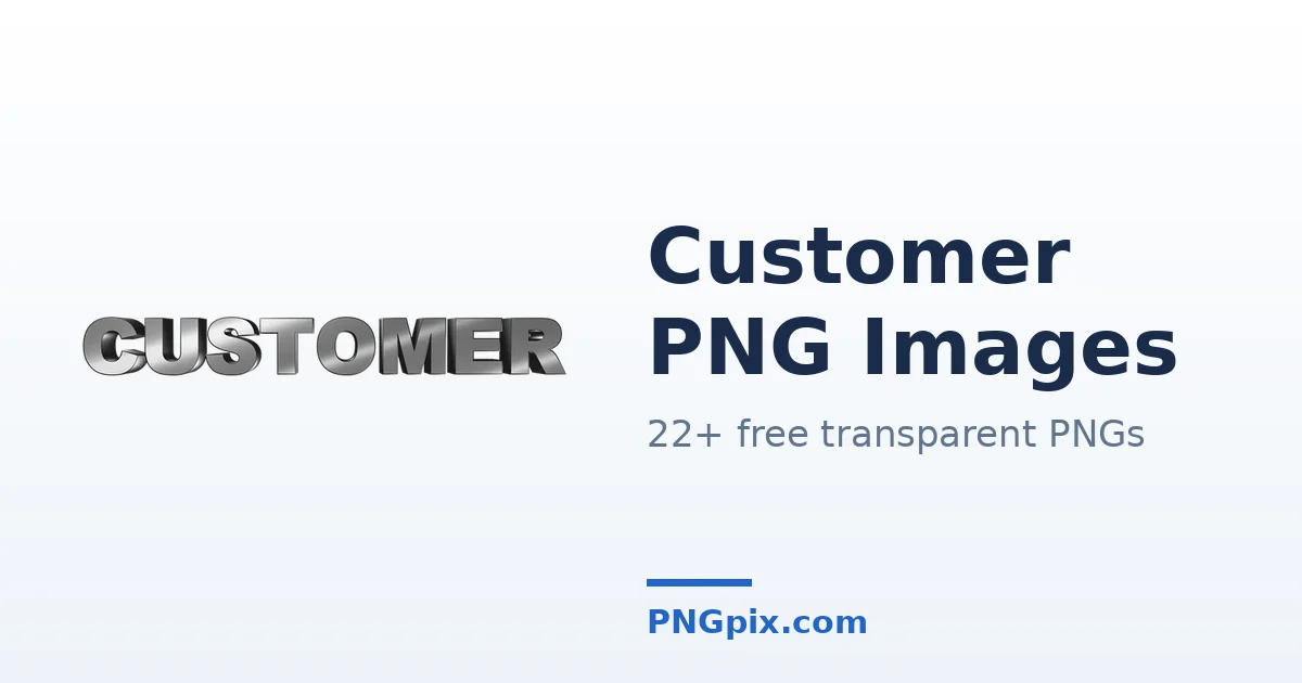 Customer PNG images