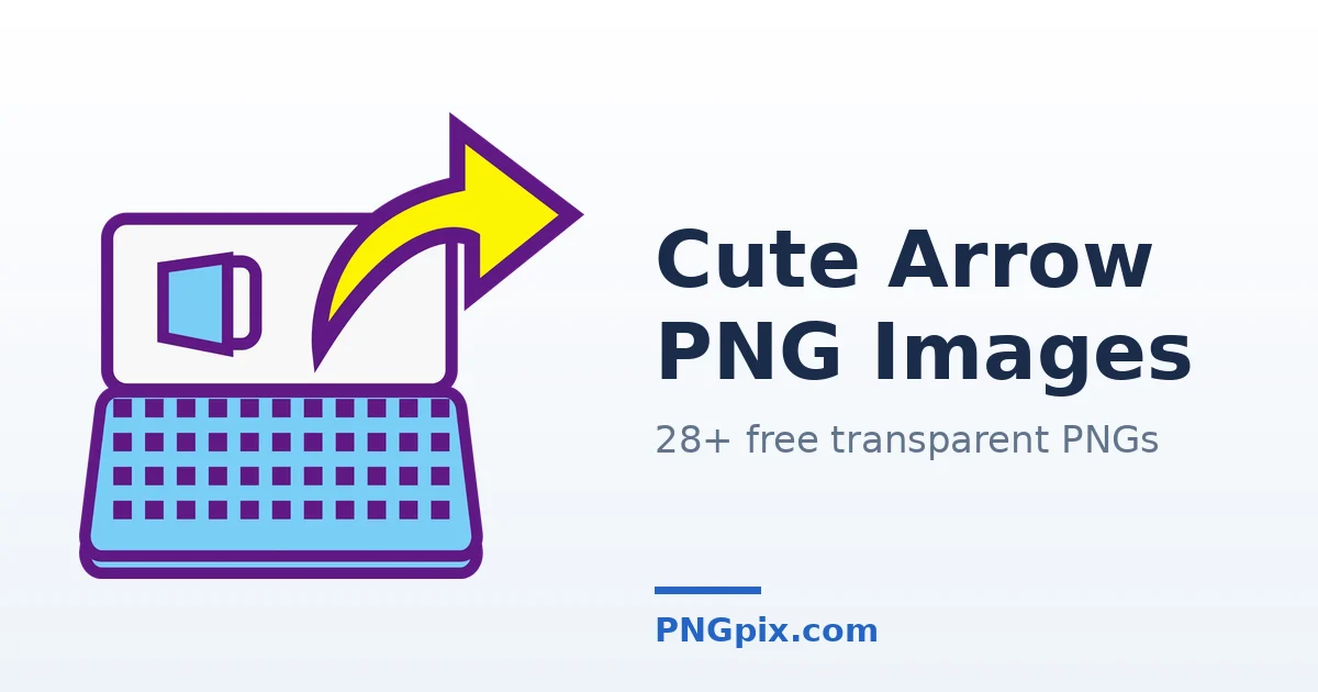 Cute Arrow PNG images