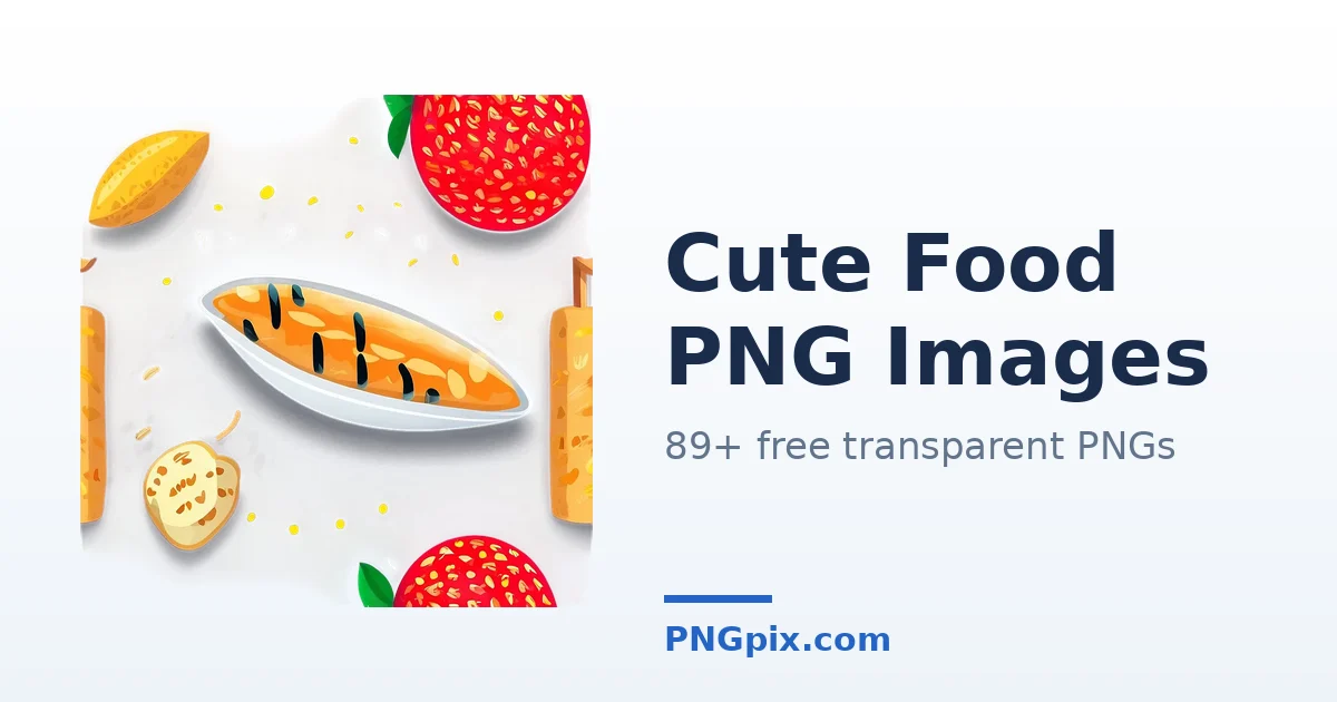 Cute Food PNG images