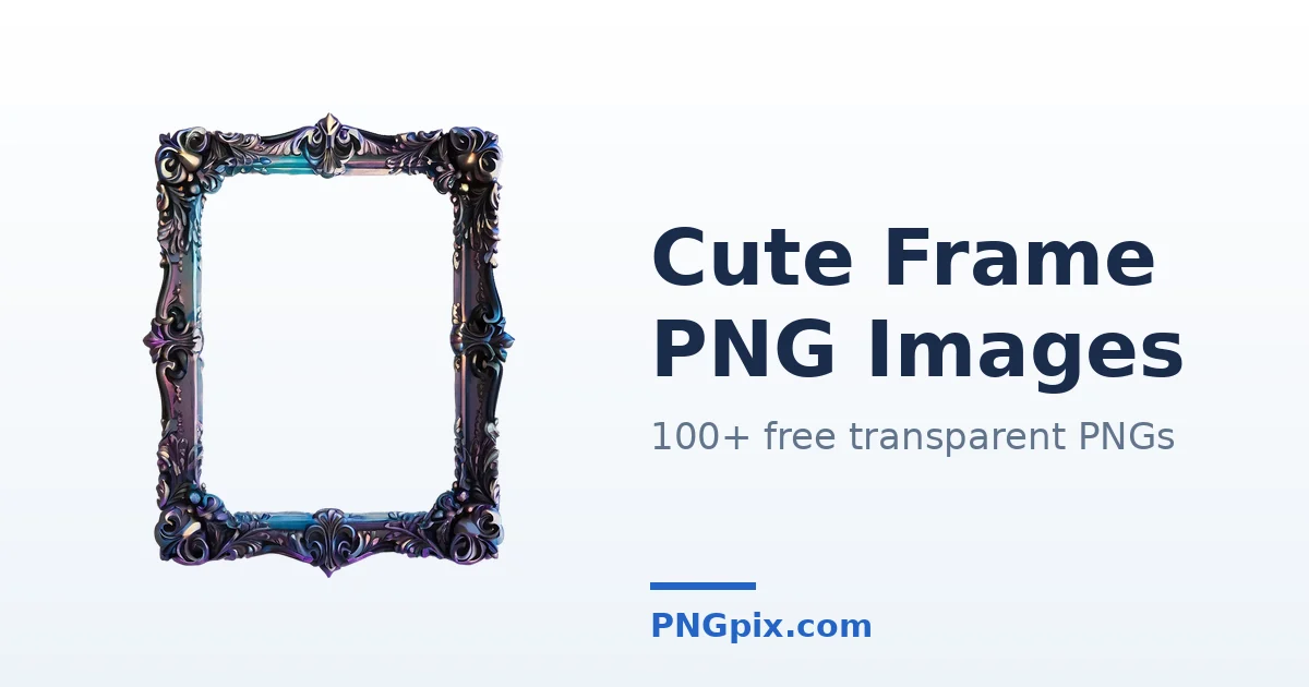 Cute Frame PNG images