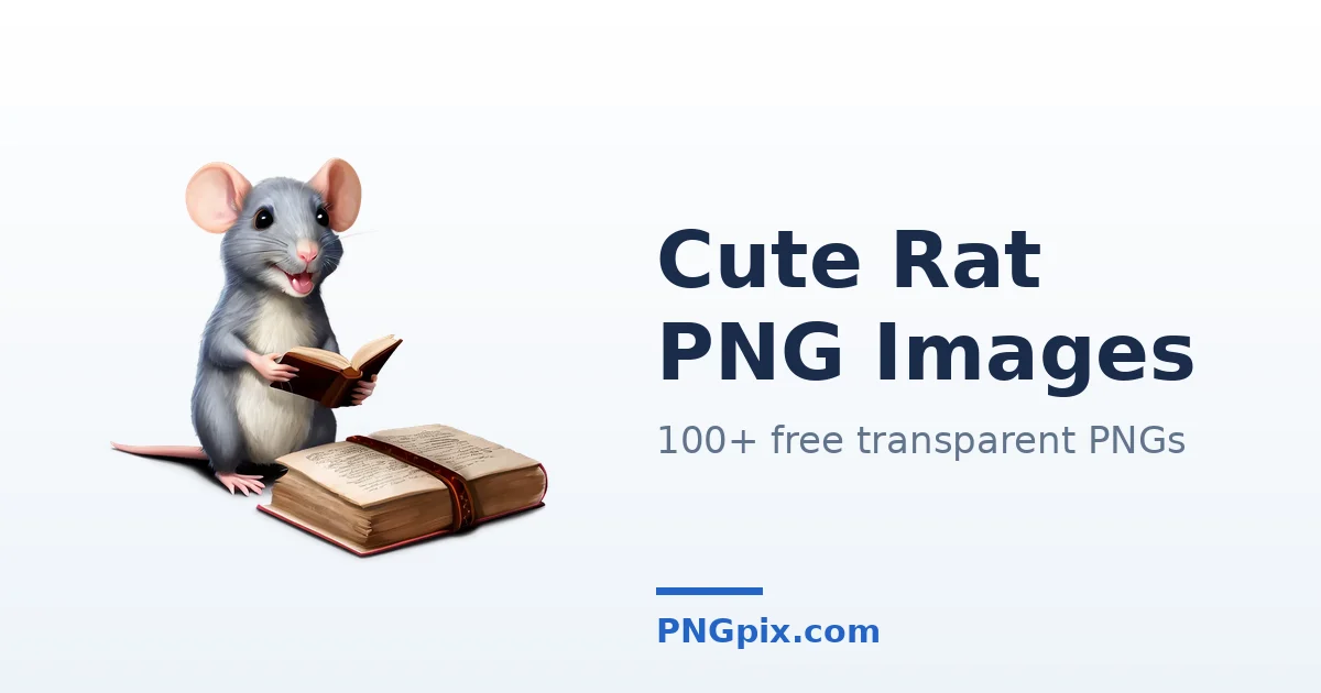 Cute Rat PNG images
