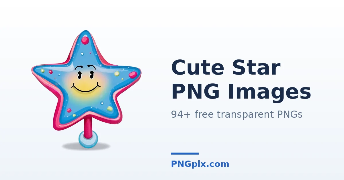 Cute Star PNG images