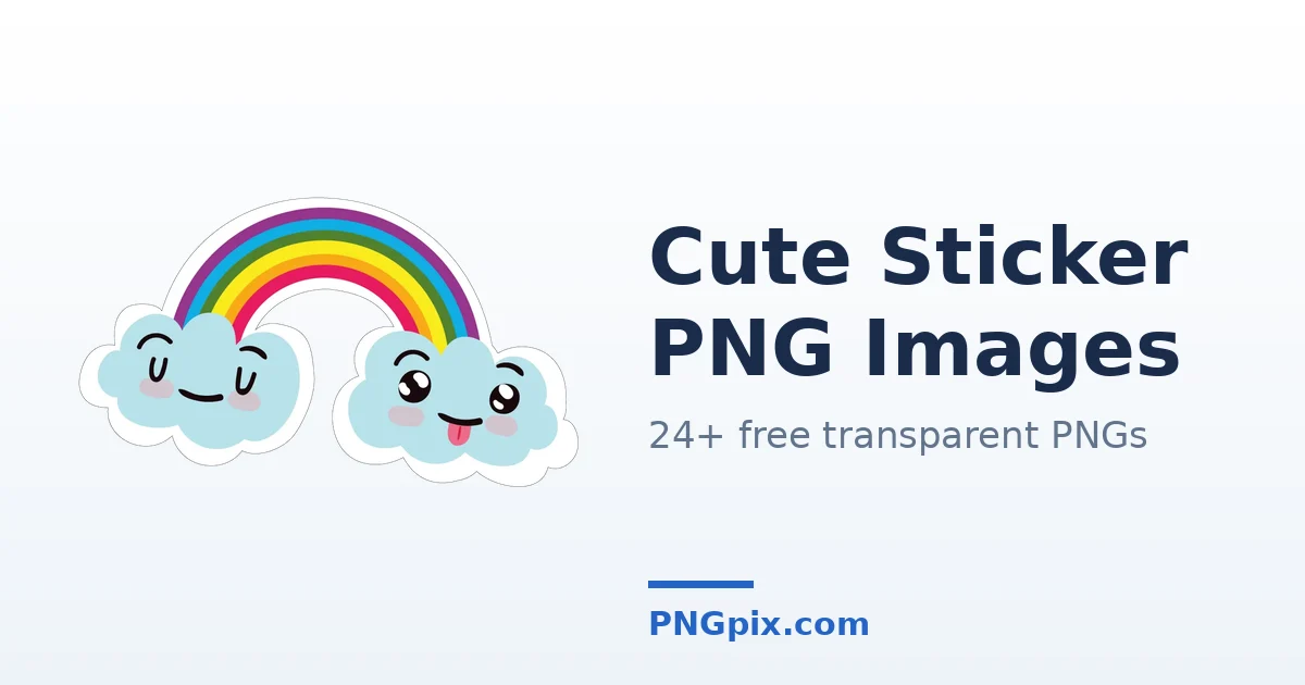 Cute Sticker PNG images