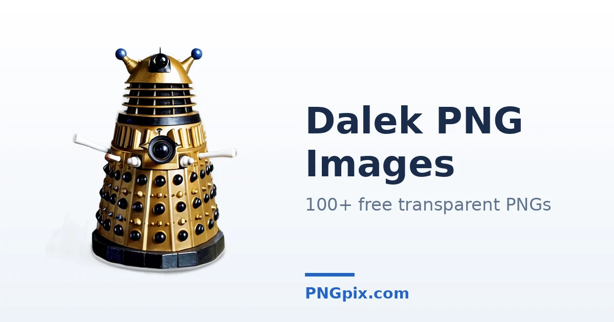 Dalek PNG images