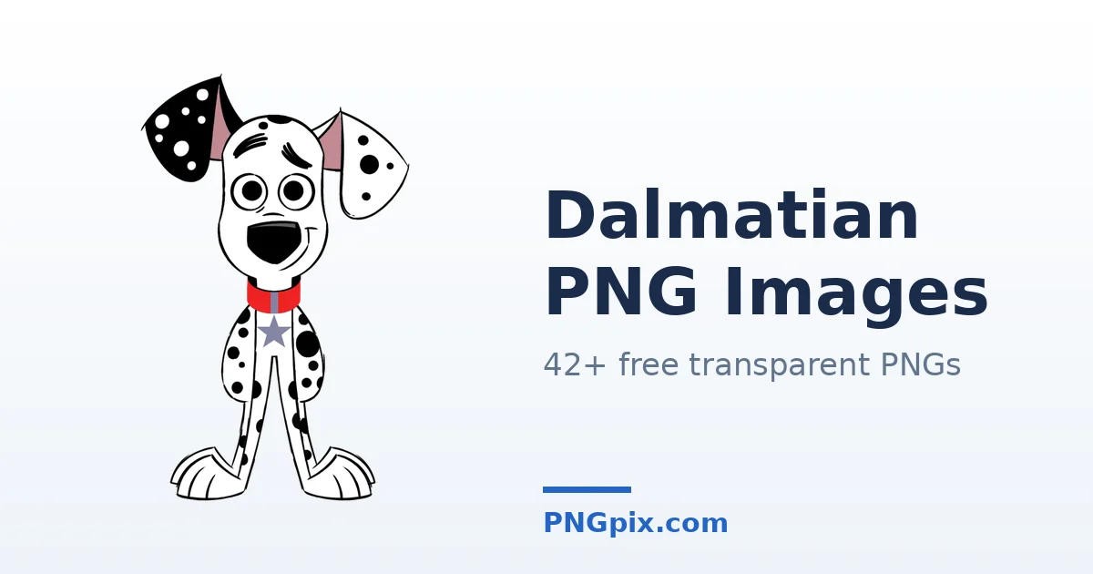 Dalmatian PNG images