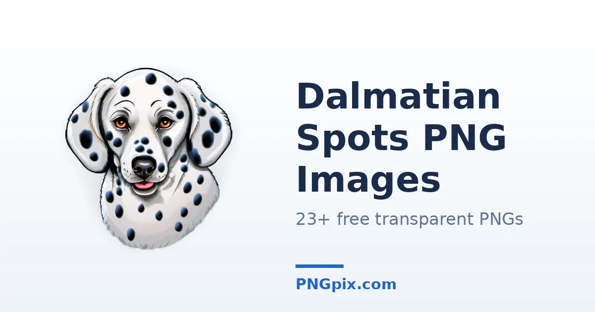 Dalmatian Spots PNG images