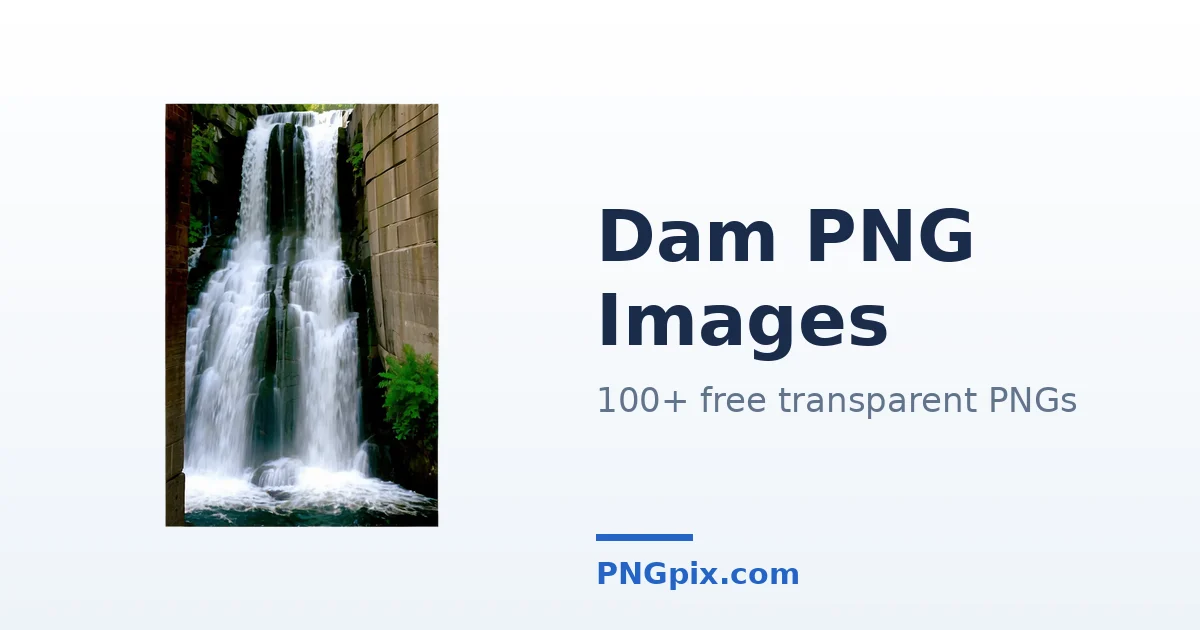 Dam PNG images