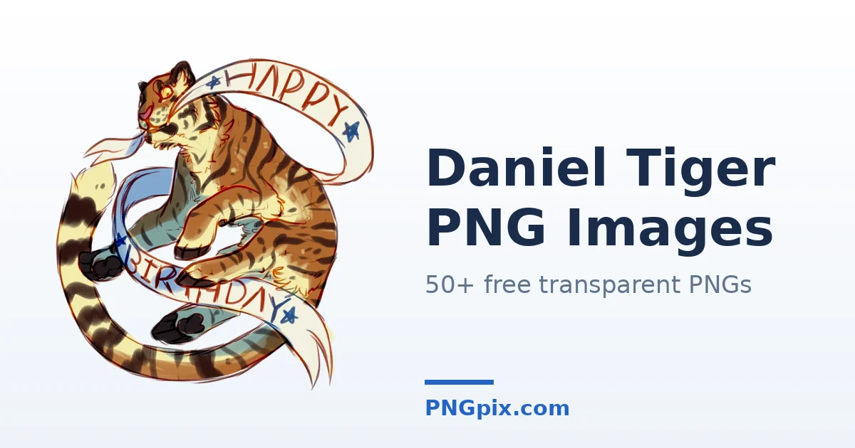 Daniel Tiger PNG images