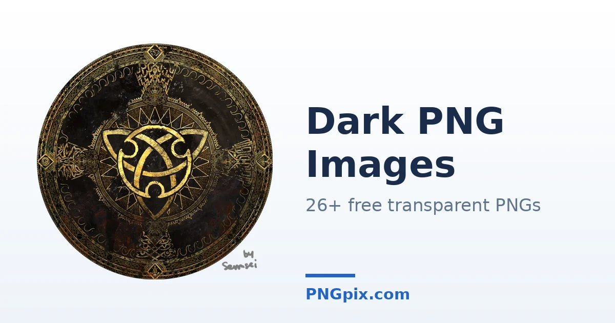Dark PNG images